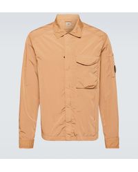 C.P. Company - Giacca camicia in Chrome-R - Lyst