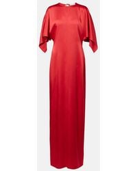 Stella McCartney - Open-Back Satin Gown - Lyst