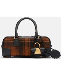 Loewe - Tote Bag Amazona 23 Aus Veloursleder - Lyst