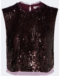 Jonathan Simkhai - Cydia Sequined Top - Lyst
