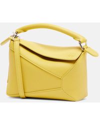 Loewe - Puzzle Edge Mini Leather Crossbody Bag - Lyst