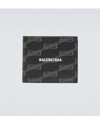 Balenciaga - Bb Leather Wallet - Lyst