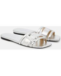 Jimmy Choo Flat sandals for Women | Online Sale up to 79% off | Lyst