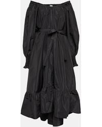 Patou - Off-Shoulder Faille Maxi Dress - Lyst