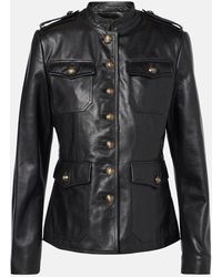 Nili Lotan - Chaqueta Geraldine De Piel - Lyst