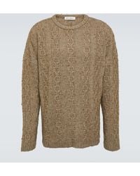 Our Legacy - Aran Wool-Blend Sweater - Lyst