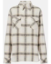 God's True Cashmere - Moon Plaid Cashmere Shirt - Lyst