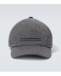 ZEGNA - Cappello da baseball in cashmere - Lyst