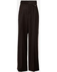 The Mannei - Jafr High-rise Wool Wide-leg Pants - Lyst