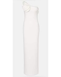 Roland Mouret - Bridal One-Shoulder Crepe Maxi Dress - Lyst