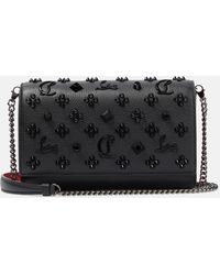 Christian Louboutin - Paloma Leather Wallet On Chain - Lyst