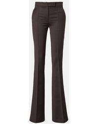Alex Perry - High-Rise Flared Pants - Lyst