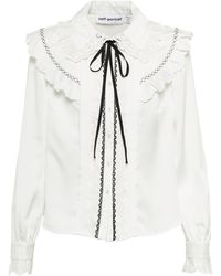 Self-Portrait Shirts for Women - Up to 51% off at Lyst.com