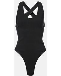 Alaïa - Jersey Bodysuit - Lyst