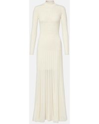 Isabel Marant - Gisole Pointelle Turtleneck Maxi Dress - Lyst