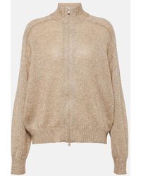 Brunello Cucinelli - Zip-Up Cardigan - Lyst
