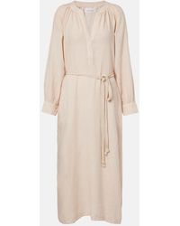 Velvet - Dakota Linen Maxi Dress - Lyst