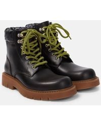 Bottega Veneta - Bottines Haddock En Cuir - Lyst