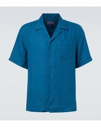 Vilebrequin - Charli Linen Bowling Shirt - Lyst