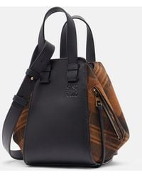 Loewe - Tote Bag Hammock Compact Aus Leder - Lyst