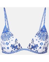 Bananhot - Gala Printed Bikini Top - Lyst