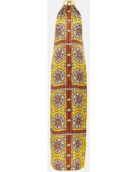 Nili Lotan - Rigel Printed Silk Maxi Dress - Lyst