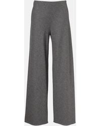 Vince - High-Rise Wide-Leg Pants - Lyst