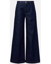 Citizens of Humanity - X Argent Beverly Mid-Rise Wide-Leg Jeans - Lyst