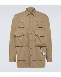 and wander - Cotton-blend Field Jacket - Lyst