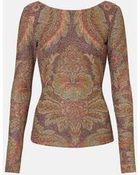 Etro - Top Estampado - Lyst