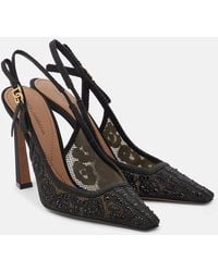 Dolce & Gabbana - High Heel Shoes With Shimmering Crystals - Lyst