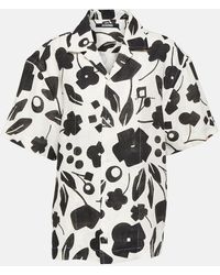 Jacquemus - La Chemise Jean Printed Linen Shirt - Lyst