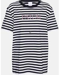 Patou - Striped Cotton T-shirt - Lyst