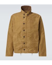 RRL - Corduroy-Trimmed Cotton Jacket - Lyst