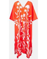 Juliet Dunn - Caftan De Algodon Estampado - Lyst