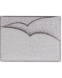 Christian Louboutin - Hot Chick Glittered Leather Card Holder - Lyst