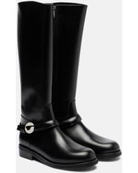 Coperni - Stiefel Cavalier Aus Leder - Lyst