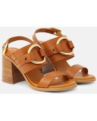 See By Chloé - Hana Leather Sandals - Lyst