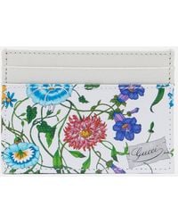 Gucci - Canvas Card Holder - Lyst