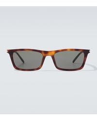 Saint Laurent - Sl 890 Betty Thin Rectangular Sunglasses - Lyst