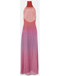 Oséree - Lumiere Lame Maxi Dress - Lyst