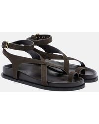 A.Emery - Jalen Slim Suede Sandals - Lyst