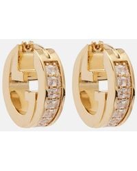 Gucci - Ohrringe Blondie Mini Mit Kristallen - Lyst