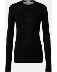 The Row - Dantea Cotton Jersey Top - Lyst