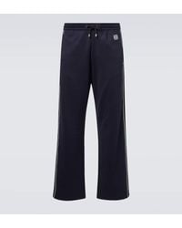 Loewe - Pantalones Deportivos De Jersey Con Anagrama - Lyst