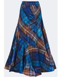 Vivienne Westwood - Plaid Maxi Skirt - Lyst