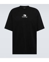 Balenciaga - Medium-fit Logo T-shirt - Lyst