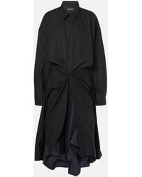 Balenciaga - Shirt Dresses - Lyst