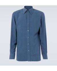 Tom Ford - Silk Twill Shirt - Lyst
