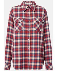 God's True Cashmere - Tartan Cashmere Shirt - Lyst